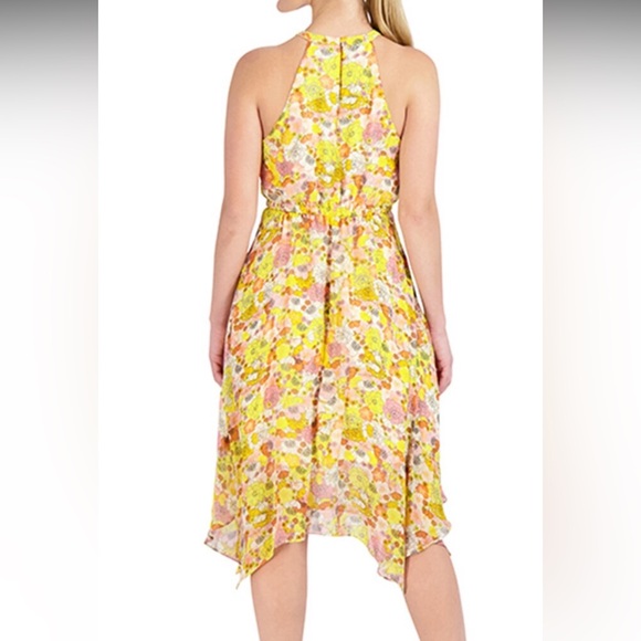 BCBGeneration Dress Halter Midi Dress Large - Picture 2 of 2